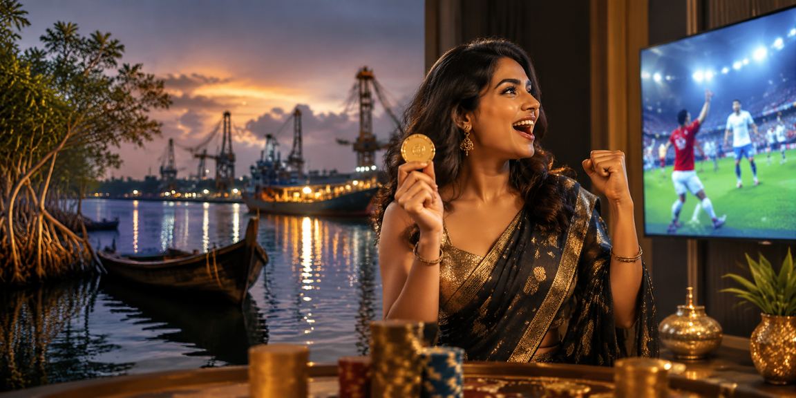 খুলনায় মোবাইলে বেটিং ও পুরস্কার ট্র্যাকিং করছেন একজন ব্যবহারকারী